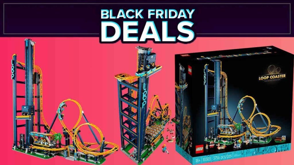 Construct A Enormous Rollercoaster Out Of Lego With This Black Friday Deal