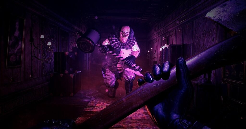 KnifePlayground is an Unreal horror royale with bodycam fight, demon clowns and a shapeshifting mansion