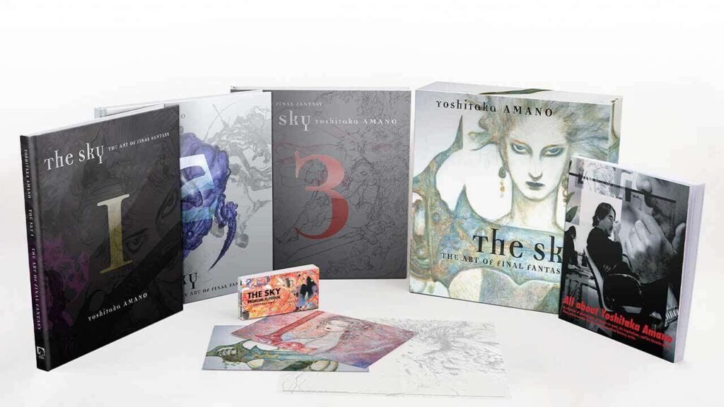 This Gorgeous Collector’s Set Of Closing Fantasy Artwork Books Is $70 Off At Amazon