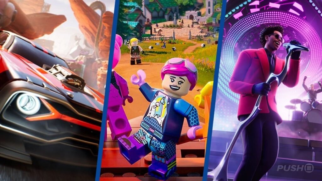 Fortnite Completes Transition to Full-Blown PS5, PS4 Platform with LEGO, Racing Video games