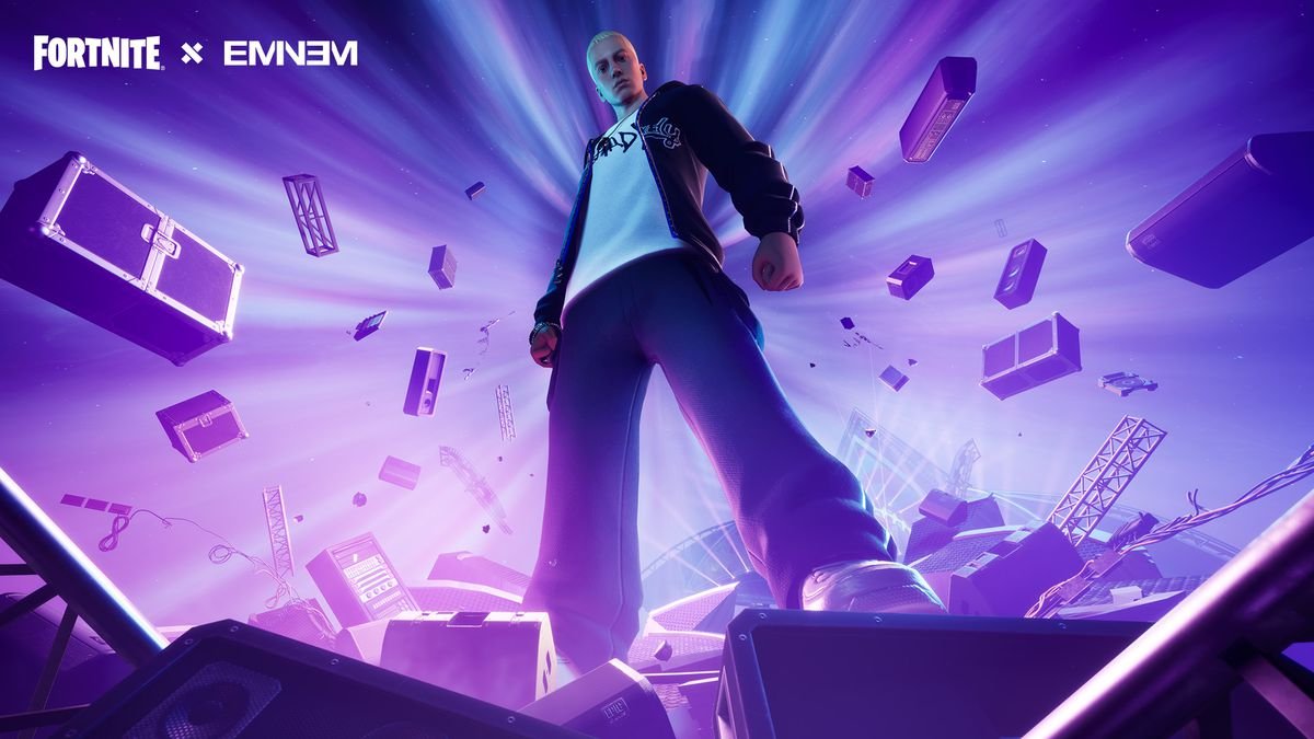 Eminem Loading Screen in Fortnite