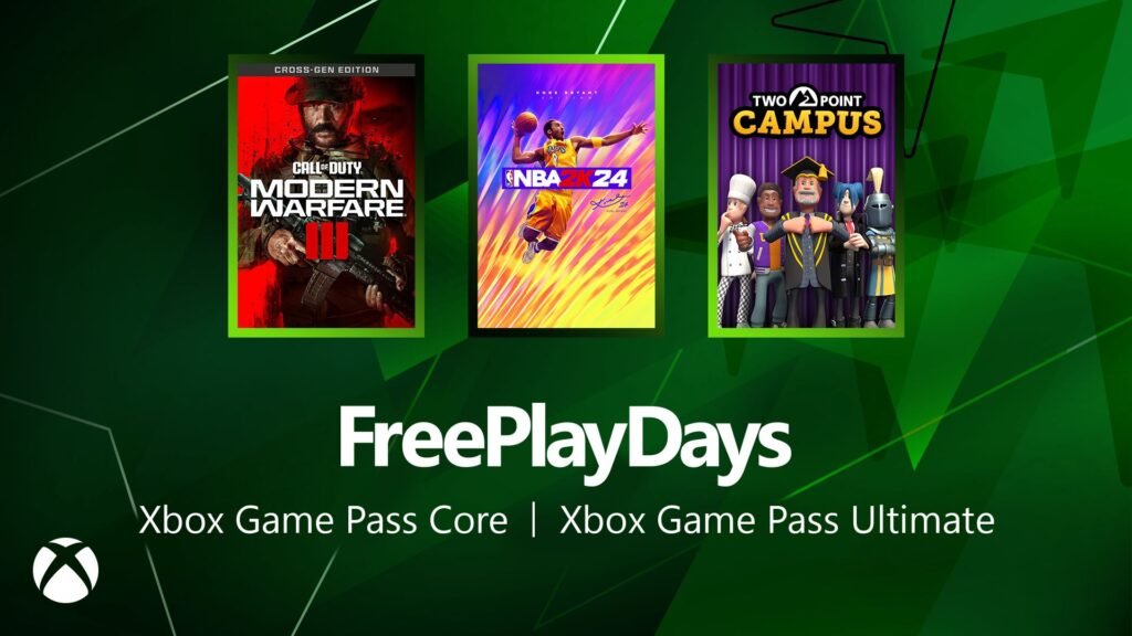 Free Play Days – Name of Obligation Trendy Warfare III (Multiplayer/Zombies Solely), NBA 2K24, and Two Level Campus