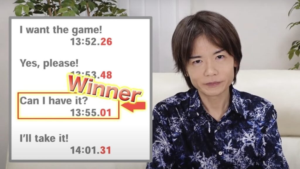 Random: Even Giving Presents To His Employees Was A Huge Sport To Sakurai