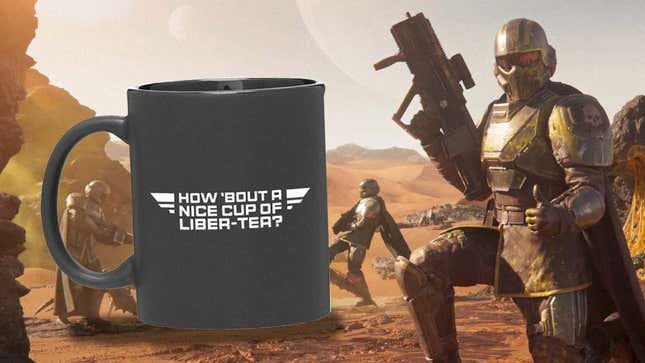 Helldivers 2 Merch Lets You Lastly Have A Cup Of Liber-tea