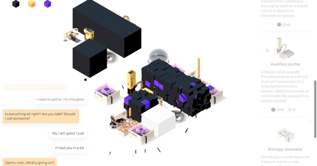 Sixty 4 is a really elegant summary manufacturing unit sim with sinister depths